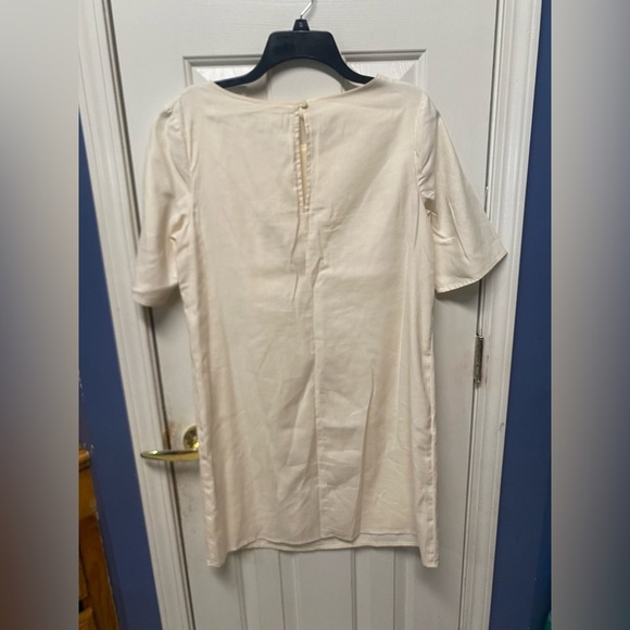 Old Navy Women's White Cotton Round Neck Half Sleeve Knee Length Dress Size
M - Picture 5 of 11
